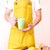 Household Denim Apron Barista Floral Tea Shop Barber Work Clothes, Specification: for Children 57cm(Green)