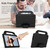 For Huawei  MediaPad T5 10.1 Diamond Series EVA  Anti-Fall Shockproof Sleeve Protective Shell Case with Holder & Strap(Black) For Huawei  MediaPad T5 10.1 Diamond Series EVA  Anti-Fall Shockproof Sleeve Protective Shell Case with Holder & Strap(Black)