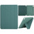 Millet Texture PU+ Silicone Full Coverage Leather Case with Multi-folding Holder for iPad Air (2020) 10.9 inch (Dark Green)