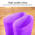 Women Mid-Tube Rain Boots Waterproof Shoes Overshoes  Adult Kitchen Work Shoes, Colour: Purple, Size: 38