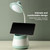 USB Charging LED Desk Light Eye Protection Lamp with Pen Holder and Phone Holder(CS276-4 Green)