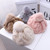 C0064 Hemp Pattern Children Knitted Beret Woolen Cap Autumn And Winter Warm Children Hat, Size: One Size(Gray)