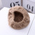 C0064 Hemp Pattern Children Knitted Beret Woolen Cap Autumn And Winter Warm Children Hat, Size: One Size(Gray)