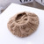 C0064 Hemp Pattern Children Knitted Beret Woolen Cap Autumn And Winter Warm Children Hat, Size: One Size(Gray)