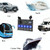 5-Position Switch Dual USB With Voltage Power Base Car Yacht RV Switch Panel Combination(Blue Light)