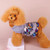 Autumn And Winter Pet Skirt Teddy Bichon Hiromi Schnauzer Yorkshire Small Dog Clothes, Size: M(Blue Gray)