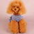 Autumn And Winter Pet Skirt Teddy Bichon Hiromi Schnauzer Yorkshire Small Dog Clothes, Size: M(Blue Gray)