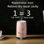 Concise Fish Pattern Mini Home Mute Bedroom Student Dormitory Office Portable USB Wireless Durable Humidifier(Green)