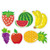 Children Early Education Wooden Picture Puzzle Toys(Fruit)