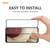 For Samsung Galaxy A12 ENKAY Hat-Prince Anti-drop Full Glue Tempered Glass Full Screen Film Anti-fall Protector