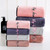 Soft And Thick Absorbent Fiber Bath Towel, Specification:Towel + Bath Towel(Gray)