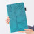 For Samsung Galaxy Tab A 10.1 (2016) T580/T585 Life Tree Series Horizontal Flip Leather Case with Holder & Card Slots & Pen Slot(Lake Blue)