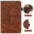 Life Tree Series Horizontal Flip Leather Case with Holder & Card Slots & Pen Slot & Sleep / Wake-up Function For iPad mini (2019) / 4 / 3 / 2 / 1(Brown)