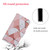 For iPhone 12 Pro Max Colored Drawing Pattern Horizontal Flip Leather Case with Holder & Card Slots & Wallet(Marble)