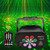 R90 8W UV Mini Laser Light Sound Control Induction Stage Atmosphere Light Bar KTV Laser Light, Specification: Built-in Battery Charging