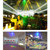 R90 8W UV Mini Laser Light Sound Control Induction Stage Atmosphere Light Bar KTV Laser Light, Specification: Built-in Battery Charging