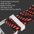 3 PCS Bicycle Binding Rope Widening And Thickening Multi-Purpose Elastic Elastic Luggage Rope Shelf Rope, Length:3m(Red)
