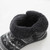 Winter Cashmere Home Boots Thick-Soled Cotton Slippers, Size: 41-42