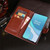 For OnePlus 8T idewei Crazy Horse Texture Horizontal Flip Leather Case with Holder & Card Slots & Wallet(Dark Blue)