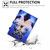 Colored Drawing Horizontal Flip Leather Case with Holder & Card Slots & Sleep / Wake-up Function For iPad Air / Air 2 / iPad 9.7 (2017) / (2018)(Wolf)