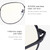 Original Xiaomi Mijia HD Nylon Lens Anti Blue-ray Glasses(Black)