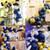 Night Blue Balloon Chain Ink Blue Series Balloon Decoration Set Birthday Party Decoration