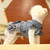 Pet Clothes Autumn And Winter Skirt Thin Dog Skirt Small Dog Princess Bow Denim Skirt, Size: XL