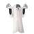 Halloween Atmosphere Decoration Ghost Pendant Outdoor Indoor Ghost Festival Dress Up Ghost Pendant, Size: Large(White)