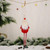 Christmas Ornaments Forest Old Man Doll Pendant(Beige Hat)