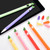 For Apple Pencil 2 Contrasting Color Mint Leaf Silicone Non-slip Protective Cover(Purple)