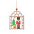 Christmas Decorations Walnut Soldiers Wooden Shopping Mall Hotel Window Scene Decoration Christmas Tree Pendant(A)