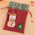 Creative Christmas Gift Bag Children Burlap Beam Apple Bag Candy Cookie Bag(Snowman)