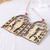 Christmas Decorations Walnut Soldiers Wooden Shopping Mall Hotel Window Scene Decoration Christmas Tree Pendant(B)