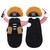 Dogs Cats Clothes Pet Supplies Horseback Transformations Halloween Funny Clothes, Colour: Murder Pirate Two-piece Suit, Size: XL