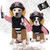 Dogs Cats Clothes Pet Supplies Horseback Transformations Halloween Funny Clothes, Colour: Murder Pirate Two-piece Suit, Size: XL