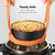 2 PCS Silicone Steamer Egg Cooker Silicone Steamer Basket, Size:6.5 Inches(Orange)