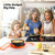 2 PCS Silicone Steamer Egg Cooker Silicone Steamer Basket, Size:6.5 Inches(Orange)