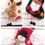 2 PCS Small Christmas Stocking Flannel Gift Bag Christmas Pendant Decorations(Old Man)