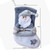 3 PCS Christmas Decorations Thick Flannel Christmas Socks Gift Bag, Specification: Elk