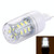 G9 2.5W 24 LEDs SMD 5730 LED Corn Light Bulb, AC 12-24V(White Light)