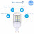 G9 2.5W 24 LEDs SMD 5730 LED Corn Light Bulb, AC 12-24V(White Light)
