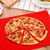 2 PCS Silicone Multifunctional Bbq Pizza Mat Multifunctional Placemat Grill Mat Microwave Baking Mat(Red)