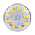 B22 5.5W 69 LEDs SMD 5730 LED Corn Light Bulb, AC 12-60V (Warm White)