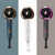 Mingge T1 T Style 1800W High-power Cold Hot Air Wind Fast Drying Folding Hair Dryer, Plug Type:EU Plug(Gray)