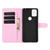 For Alcatel 3X 2020 Litchi Texture Horizontal Flip Protective Case with Holder & Card Slots & Wallet(Pink)
