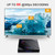 H96 Max 6K Ultra HD Smart TV Box with Remote Controller, Android 10.0, Allwinner H616 Quad Core ARM Cortex-A53, 2GB+16GB, Support TF Card / USBx2 / AV / HDMI / WIFI, EU Plug