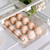 Refrigerator Storage Box Drawer Type Square Household Multifunctional Food Preservation Box, Specification: 2 Egg Box