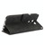 For LG K40S Solid Color Skin Feel Magnetic Buckle Horizontal Flip Calf Texture PU Leather Case with Holder & Card Slots & Wallet(Black)