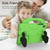 For Samsung Galaxy Tab S5e 10.5 / T720 Thumb Bracket EVA Shockproof Tablet Case(Green)
