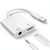 2 in 1 USB-C Adapter with 3.5mm Headphone Jack, Compatible for iPad Pro and Type-C Jack Phone